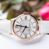 Tissot Chemin Des Tourelles Powermatic 80 Lady Silver Dial White Leather Strap Watch For Women - T099.207.36.118.00 Authentic Buy Shop Now