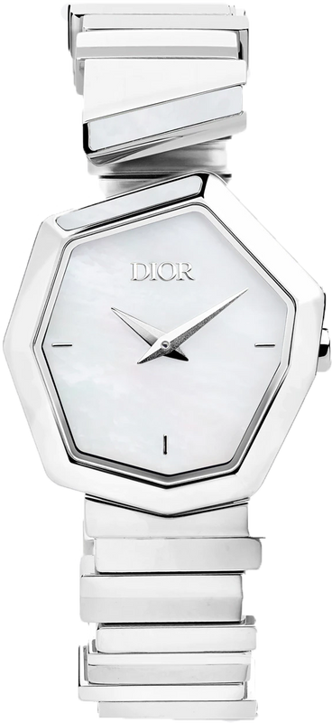 Dior Gem Dior Mother of Pearl Dial Silver Steel Strap Watch for Women - CD18111X1073 Authentic Buy Shop Now