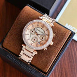 Michael Kors Parker White Dial Two Tone Steel Strap Watch for Women - MK5820 Authentic Buy Shop Now