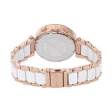 Michael Kors Ritz White Dial Two Tone Steel Strap Watch for Women - MK6324 Authentic Buy Shop Now