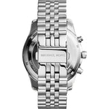 Michael Kors Lexington Silver Dial Silver Steel Strap Watch for Men - MK8405 Authentic Buy Shop Now