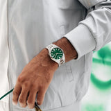 Citizen Tsuyosa Automatic Green Dial Silver Steel Strap Watch For Men - NJ0150-81X Authentic Buy Shop Now