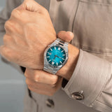 Citizen Tsuyosa Automatic Blue Dial Silver Steel Strap Watch For Men - NJ0151-88X Authentic Buy Shop Now