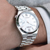 Citizen Tsuyosa Automatic White Dial Silver Steel Strap Watch For Men - NJ0150-81A Authentic Buy Shop Now