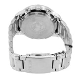 Citizen Eco Drive Chronograph Black Dial Silver Steel Strap Watch For Men - CA0690-88E Authentic Buy Shop Now