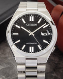 Citizen Tsuyosa Automatic Black Dial Silver Steel Strap Watch For Men - NJ0150-81E Authentic Buy Shop Now