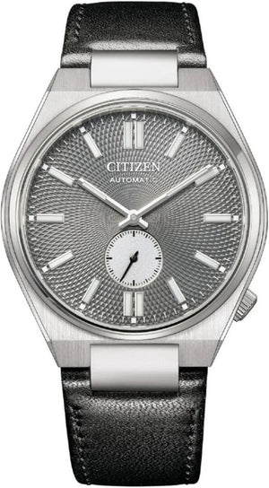 Citizen Tsuyosa Automatic Grey Dial Black Leather Strap Watch for Men - NK5010-01H Authentic Buy Shop Now