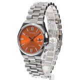 Citizen Tsuyosa Automatic Orange Dial Silver Steel Strap Watch For Men - NJ0151-88Z Authentic Buy Shop Now
