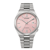Citizen x Pantone Automatic Dreamy Pink Dial Silver Steel Strap Watch For Men - NJ0158-89X Authentic Buy Shop Now