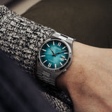Citizen Tsuyosa Automatic Blue Dial Silver Steel Strap Watch For Men - NJ0151-88X Authentic Buy Shop Now