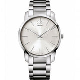 Calvin Klein City Silver Dial Silver Steel Strap Watch for Men - K2G21126 Authentic Buy Shop Now