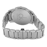 Calvin Klein City Silver Dial Silver Steel Strap Watch for Men - K2G21126 Authentic Buy Shop Now