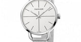 Calvin Klein Even White Dial Silver Mesh Bracelet Watch for Women - K7B23126 Authentic Buy Shop Now