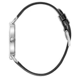 Calvin Klein Evan Black Dial Black Leather Strap Watch for Men - K7B211CZ Authentic Buy Shop Now