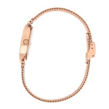 Calvin Klein Authentic Silver Dial Rose Gold Mesh Bracelet Watch for Women - K8G23626 Authentic Buy Shop Now