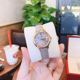 Burberry The Classic Quartz Grey Dial Grey Leather Strap Watch For Women - BU10119 Authentic Buy Shop Now