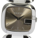 Gucci G Gucci Brown Dial Silver Steel Strap Watch For Women - YA125401 Authentic Buy Shop Now