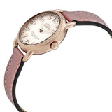 Coach Delancey Cream Dial Blush Pink Leather Strap Watch for Women - 14502750 Authentic Buy Shop Now