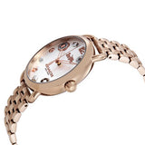 Coach Delancey White Dial Rose Gold Steel Strap Watch for Women - 14502811 Authentic Buy Shop Now