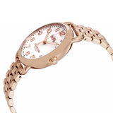 Coach Delancey White Dial Rose Gold Steel Strap Watch for Women - 14502262 Authentic Buy Shop Now