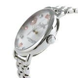Coach Delancey White Dial Silver Steel Strap Watch for Women - 14502810 Authentic Buy Shop Now