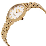 Coach Delancey Slim Silver Dial Gold Steel Strap Watch For Women - 14502782 Authentic Buy Shop Now