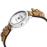 Coach Perry White Dial Brown Floral Leather Strap Watch for Women - 14502873 Authentic Buy Shop Now