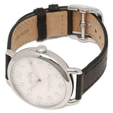 Coach Delancey White Dial Black Leather Strap Watch for Women - 14502714 Authentic Buy Shop Now