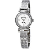 Coach Madison White Dial Silver Steel Strap Watch for Women - 14502201 Authentic Buy Shop Now