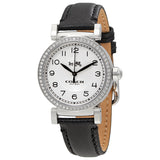 Coach Madison White Dial Black Leather Strap Watch for Women - 14502399 Authentic Buy Shop Now
