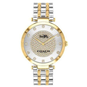 Coach Park Silver Dial Two Tone Steel Strap Watch for Women - 14503645 Authentic Buy Shop Now