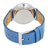 Coach Perry Floral Blue Dial Blue Leather Strap Watch for Women - 14503294 Authentic Buy Shop Now