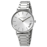 Coach Perry Silver Dial Silver Steel Strap Watch for Women - 14503344 Authentic Buy Shop Now