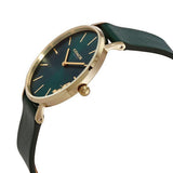 Coach Perry Green Dial Green Leather Strap Watch for Women - 14503383-C Authentic Buy Shop Now