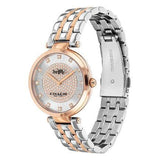 Coach Park Silver Dial Two Tone Steel Strap Watch for Women - 14503644 Authentic Buy Shop Now