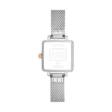 Coach Cass White Dial Silver Mesh Bracelet Watch for Women - 14503697 Authentic Buy Shop Now