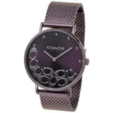 Coach Perry Purple Dial Purple Mesh Bracelet Watch for Women - 14503823 Authentic Buy Shop Now
