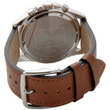 Coach Kent Chronograph Blue Dial Brown Leather Strap Watch for Men - 14602560 Authentic Buy Shop Now