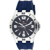 Tommy Hilfiger Drew Black Dial Black Rubber Strap Watch for Men - 1791062 Authentic Buy Shop Now