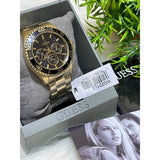 Guess BFF Multifunction Black Dial Gold Steel Strap Watch for Women - W0231L3 Authentic Buy Shop Now