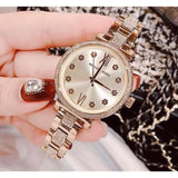 Michael Kors Sofie Quartz Gold Dial Gold Steel Strap Watch For Women - MK3881 Authentic Buy Shop Now