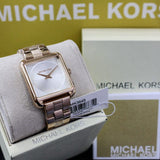 Michael Kors Lake Quartz White Dial Rose Gold Steel Strap Watch For Women - MK3645 Authentic Buy Shop Now