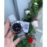 Gucci G Timeless Diamonds Black Dial Silver Steel Strap Watch For Men - YA126405 Authentic Buy Shop Now