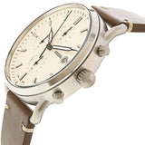 Fossil The Commuter White Dial Brown Leather Strap Watch for Men - FS5402 Authentic Buy Shop Now
