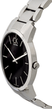 Calvin Klein City Black Dial Silver Steel Strap Watch for Men - K2G21161 Authentic Buy Shop Now