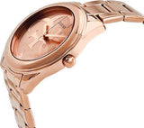 Guess G-Twist Rose Gold Dial Rose Gold Steel Strap Watch for Women - W1082L3 Authentic Buy Shop Now