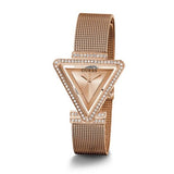 Guess Fame Diamonds Rose Gold Dial Rose Gold Mesh Bracelet Watch for Women - GW0508L3 Authentic Buy Shop Now
