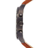 Tommy Hilfiger Gavin Chronograph Quartz Black Dial Brown Leather Strap Watch for Men - 1791470 Authentic Buy Shop Now