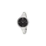 Calvin Klein Lively Black Dial Silver Steel Strap Watch for Women - K4U23121 Authentic Buy Shop Now