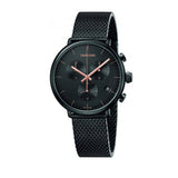 Calvin Klein High Noon Black Dial Black Mesh Bracelet Watch for Women - K8M27421 Authentic Buy Shop Now